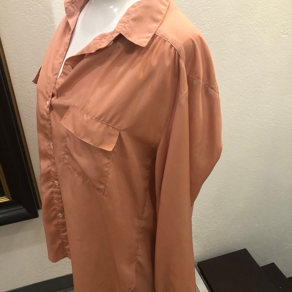 Marie France long sleeve blouse
